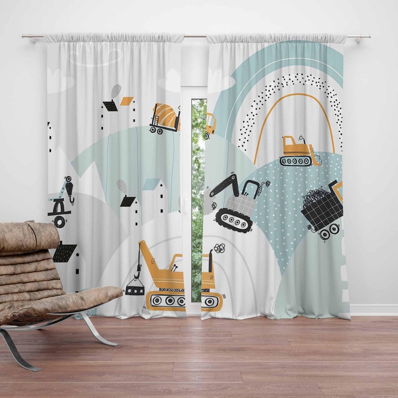 Baby Nursery Blackout Curtains - Zasłony do pokoju dziecięcego dla chłopca,