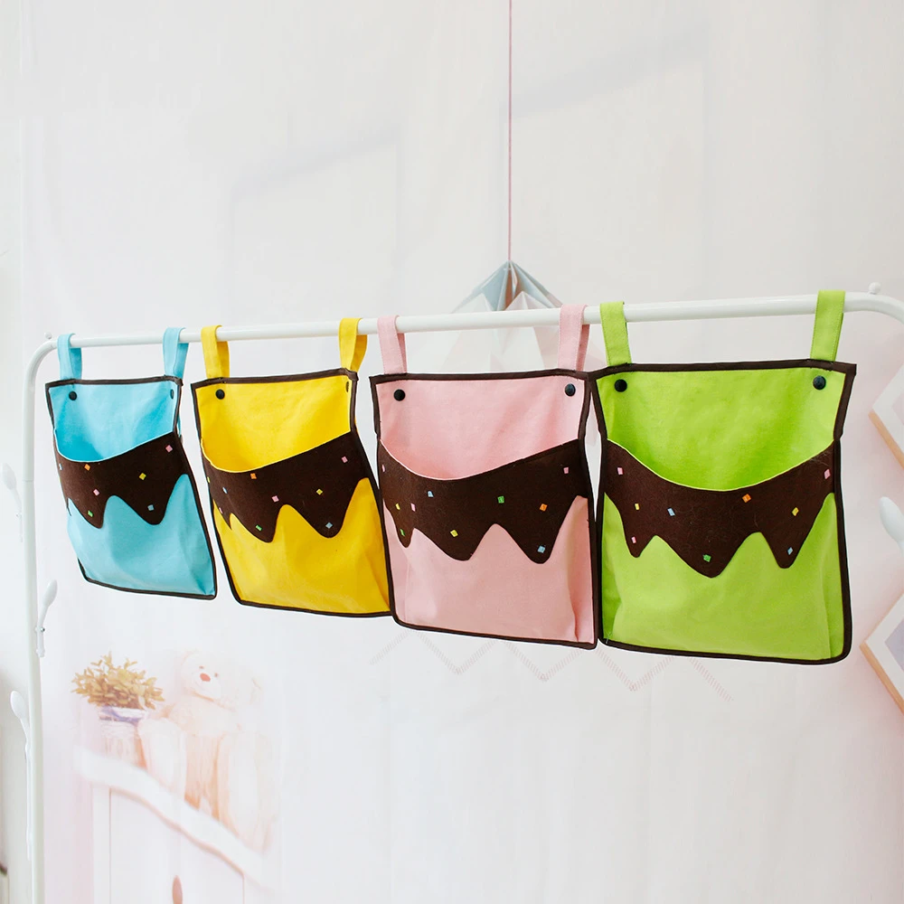 Baby Nursery Bedding Sets - Bawełniana wisząca torba do przechowywania, organizer