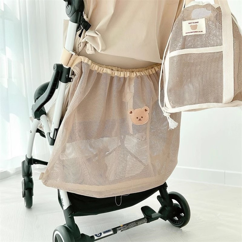 Diaper Caddy Organizer - Wisząca torba na wózek wielokrotnego użytku