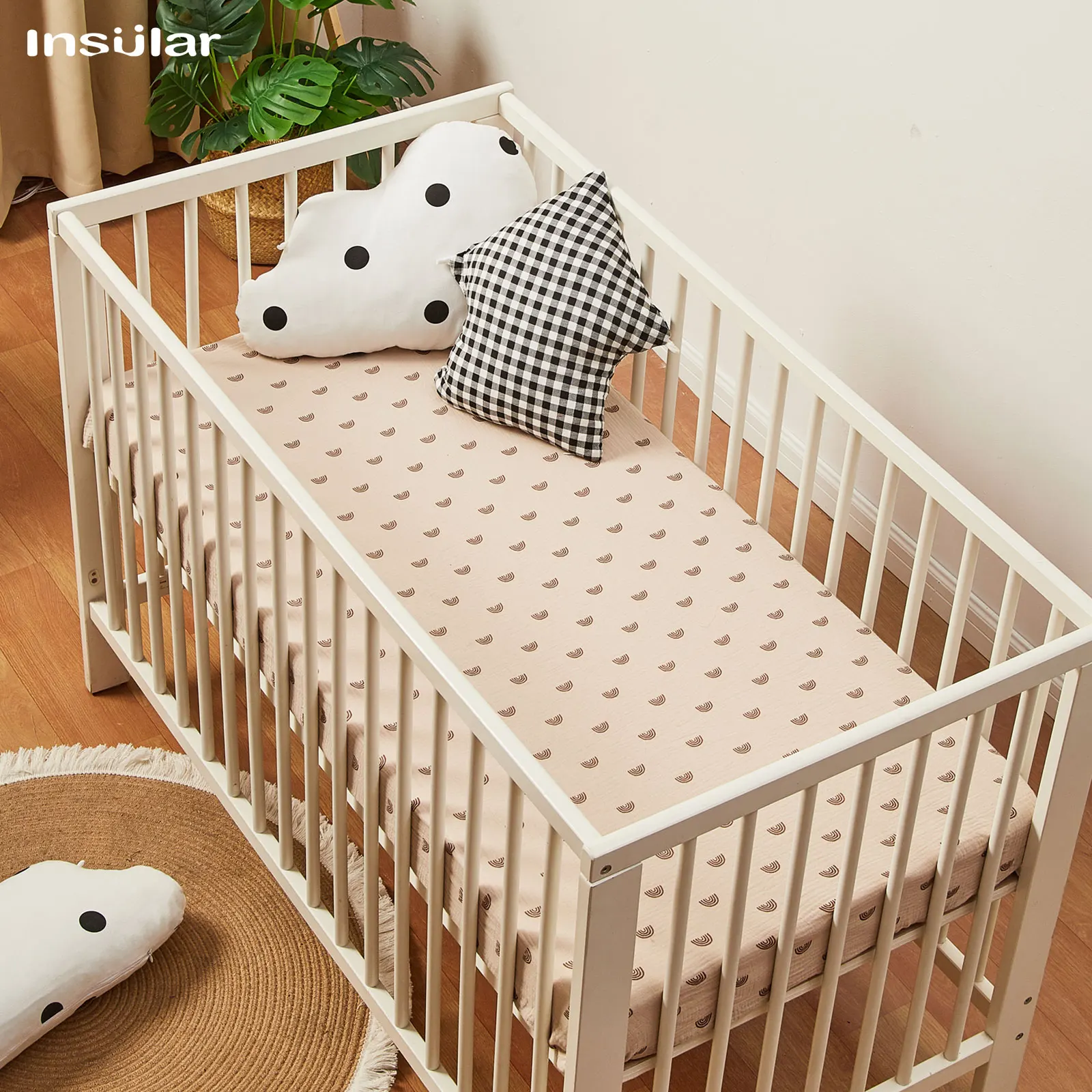Baby Nursery Bedding Sets - 130*70cm prześcieradła do łóżeczka miękkie łóżeczko