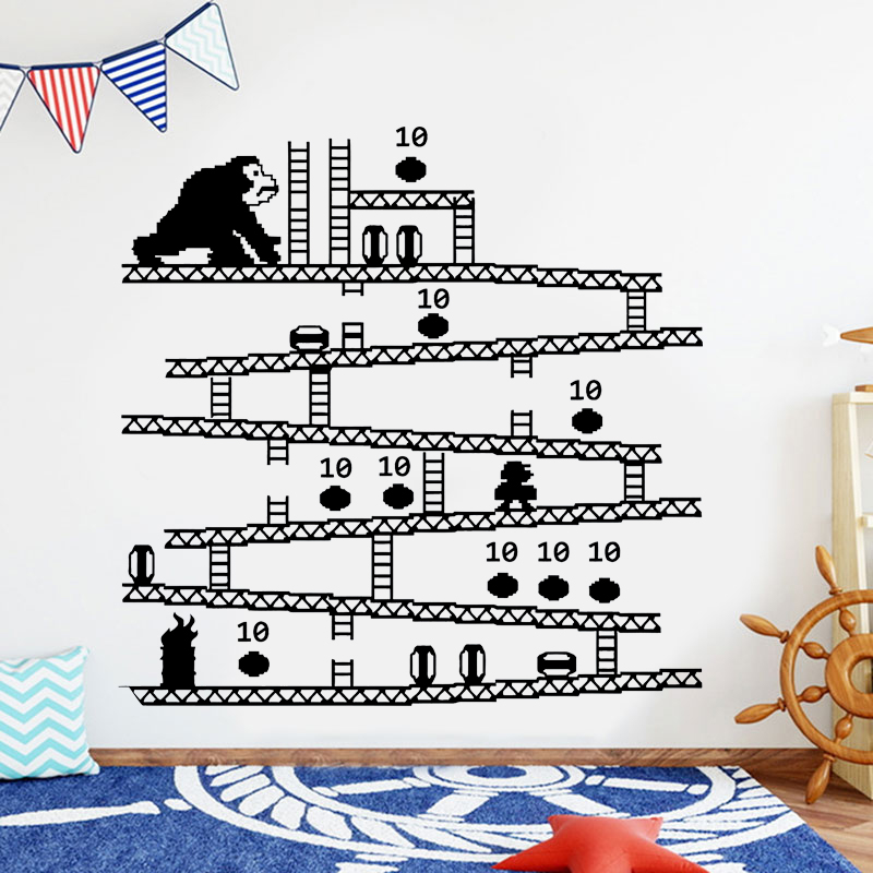 Baby Nursery Decor Boy - Kontroler dla graczy Gra wideo Naklejka
