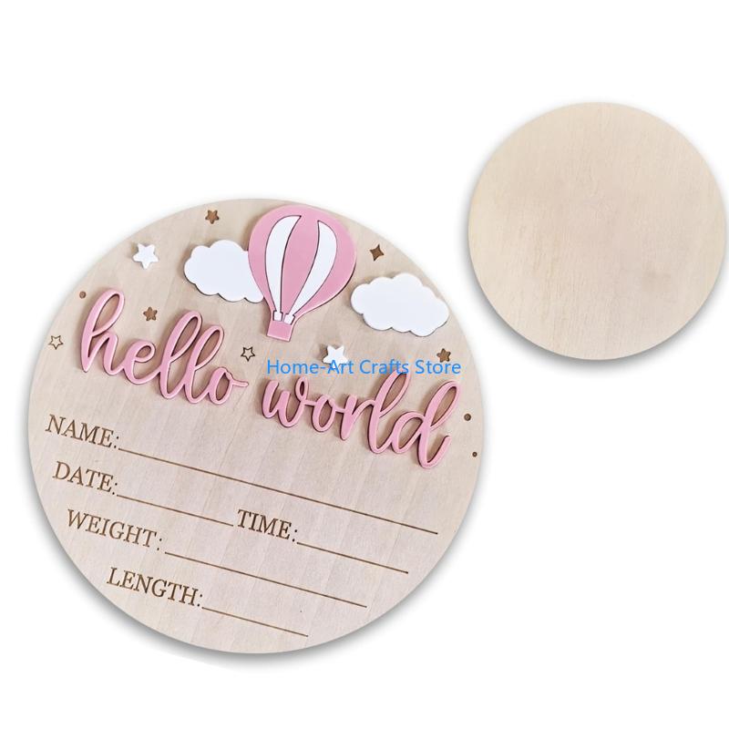 Y3NA drewniana tabliczka z imi – Baby Nursery Keepsake recenzja i cena