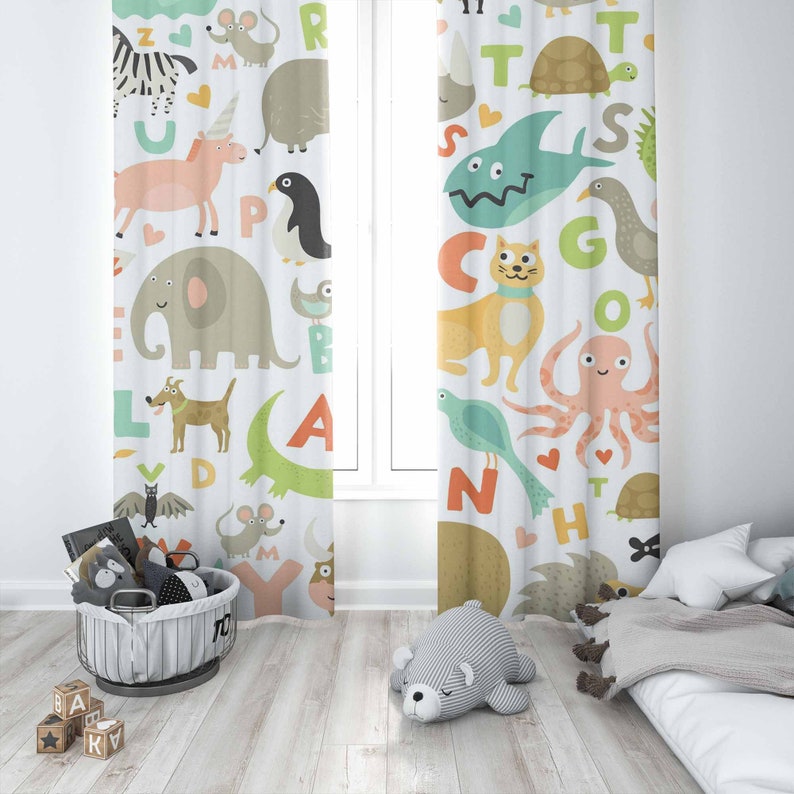 Zasłony do pokoju dziecięcego  – Baby Nursery Blackout Curtains recenzja i cena