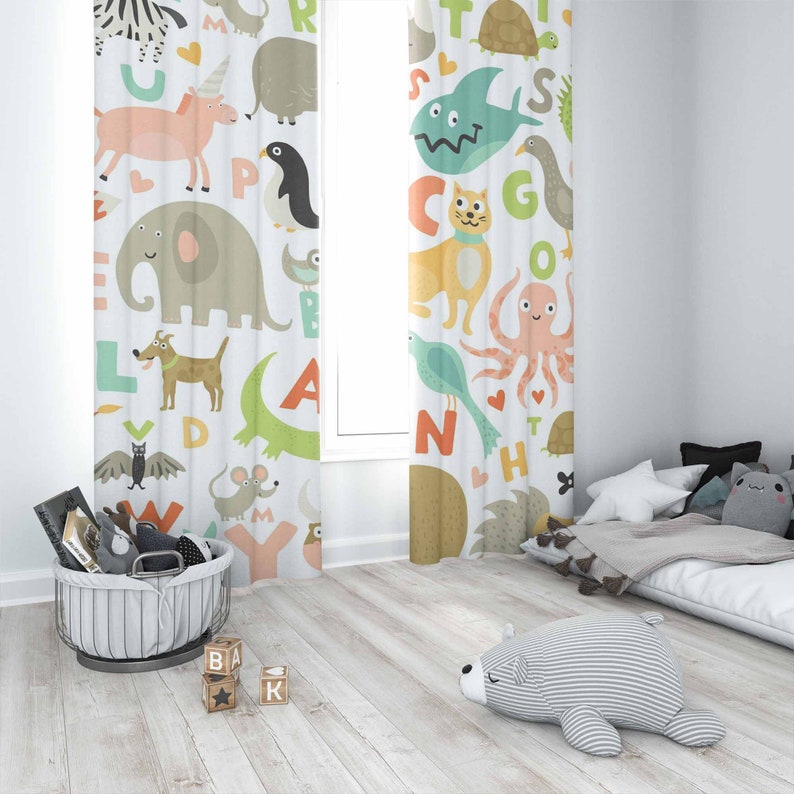 Zasłony do pokoju dziecięcego  – Baby Nursery Blackout Curtains recenzja i cena