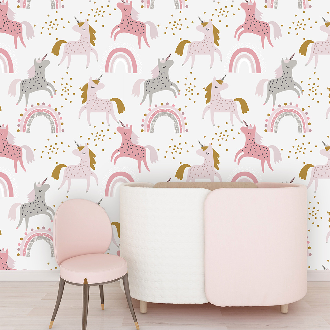 Przedszkole tapeta Baby Girl B – Baby Nursery Jungle Animals recenzja i cena
