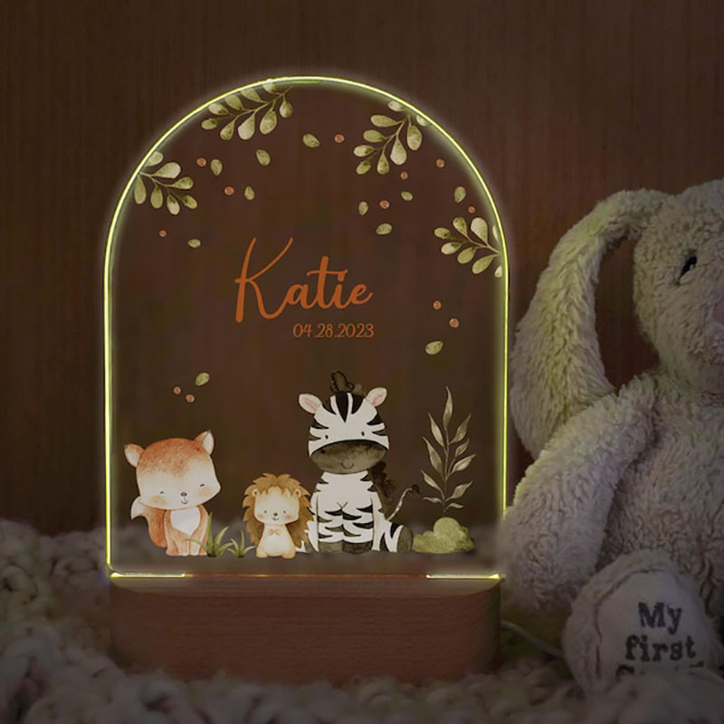 Lampka Nocna dla Dzieci z Włas – Baby Nursery Girl Room recenzja i cena