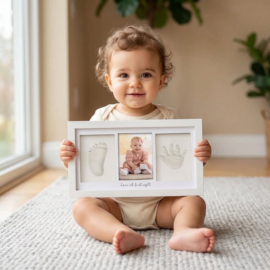 Zestaw do odcisków dłoni i stó – Baby Nursery Keepsake recenzja i cena