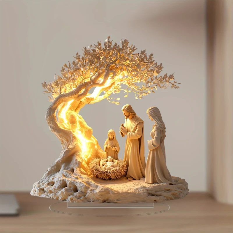 Akrylowa ozdoba na biurko w ks – Baby Nursery Tree recenzja i cena