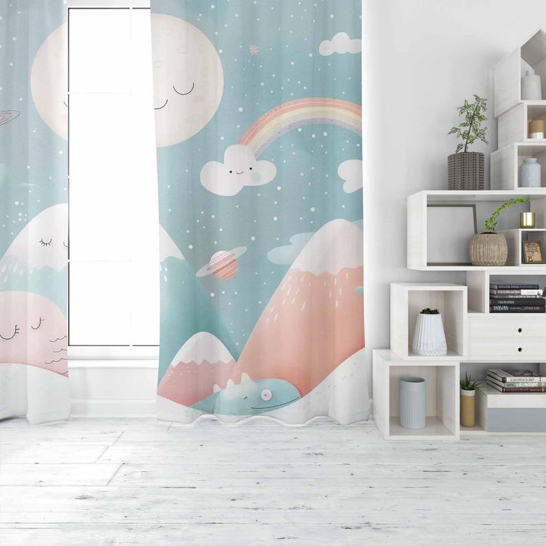 Zasłony do pokoju dziecięcego  – Baby Nursery Blackout Curtains recenzja i cena