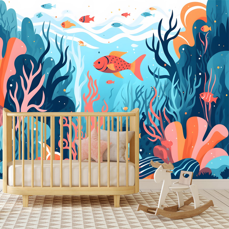 6+ Naklejki na ścianę z motywe – Baby Nursery Peel And Stick Wallpaper recenzja i cena