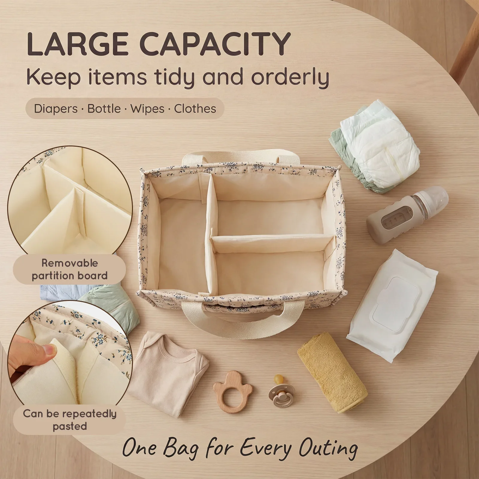 Składany organizer na pieluchy – Diaper Caddy Organizer recenzja i cena