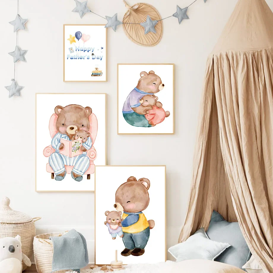 Zabawny Niedźwiadek Prezent na – Baby Nursery Decor Boy recenzja i cena