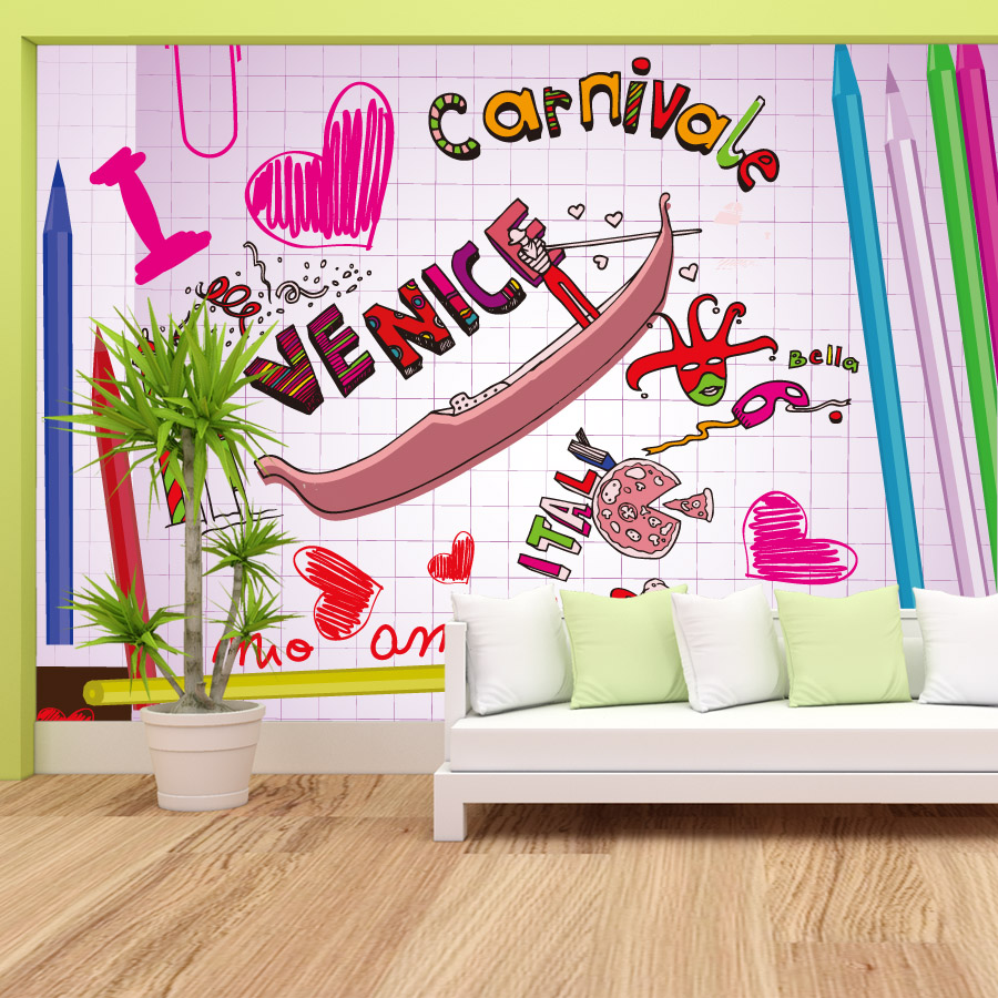 Kreskówkowa, łatwa w aplikacji – Baby Nursery Peel And Stick Wallpaper recenzja i cena