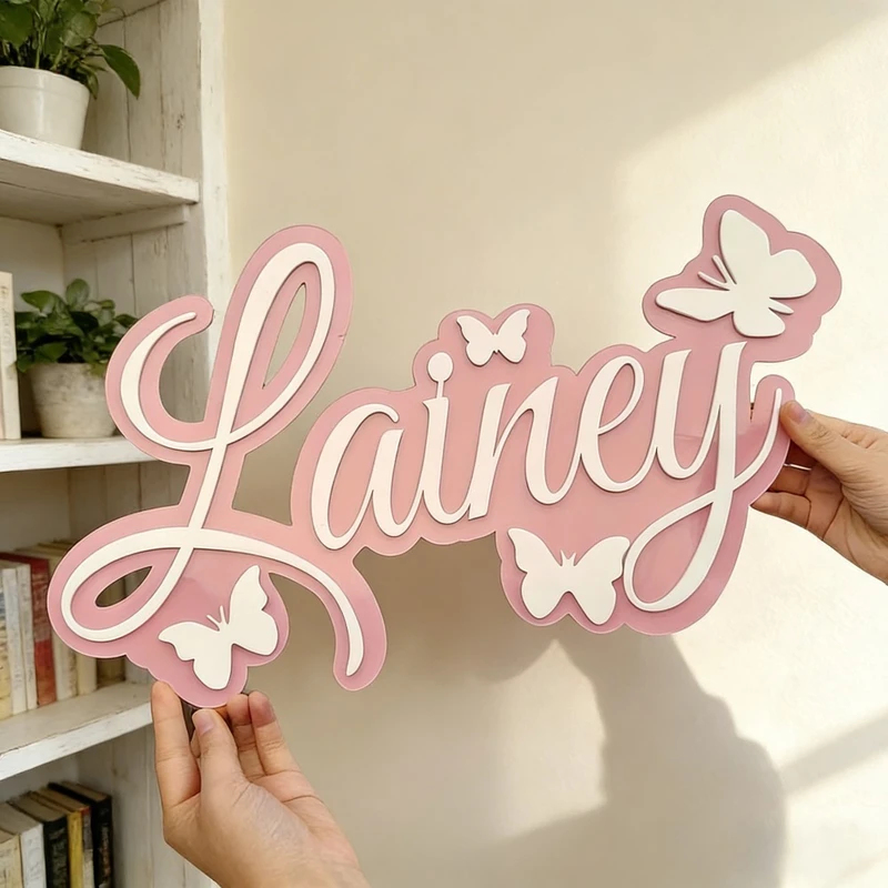 Spersonalizowana tabliczka z i – Baby Nursery Toy recenzja i cena
