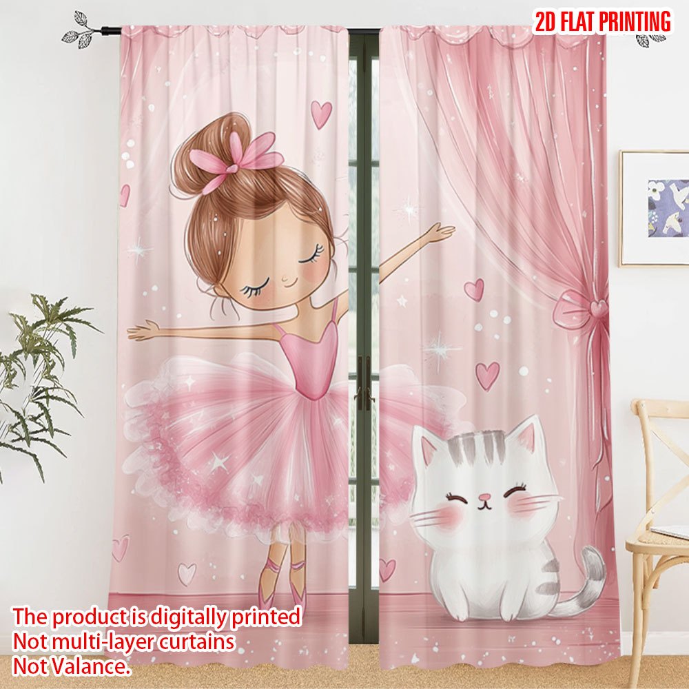 Różowe Zasłony z Motywem Baler – Baby Nursery Blackout Curtains recenzja i cena