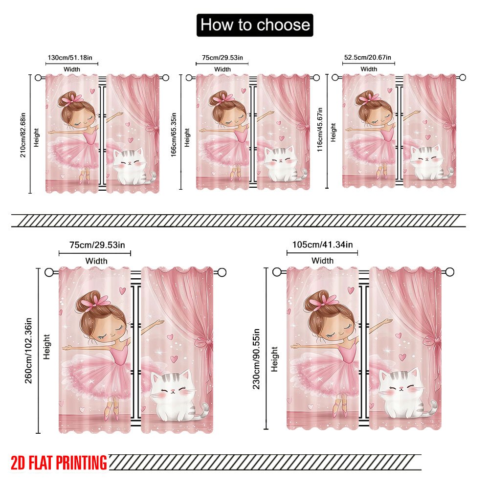 Różowe Zasłony z Motywem Baler – Baby Nursery Blackout Curtains recenzja i cena