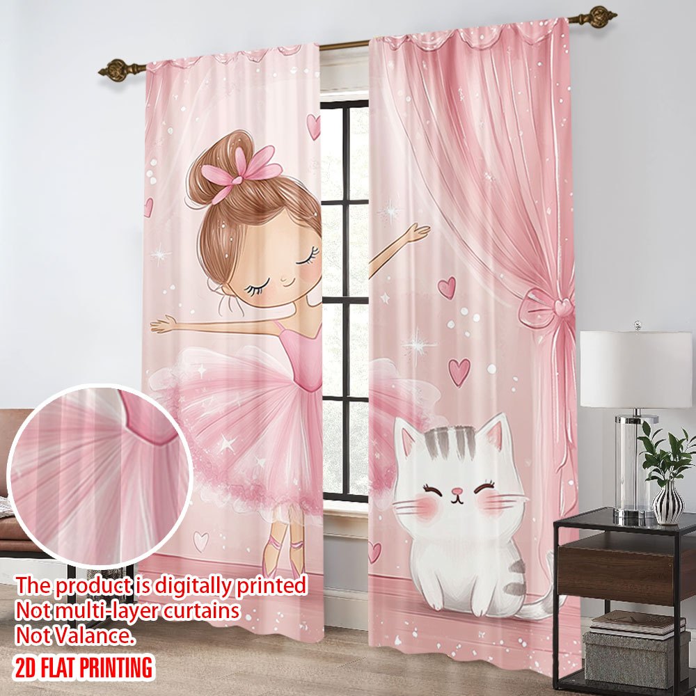 Różowe Zasłony z Motywem Baler – Baby Nursery Blackout Curtains recenzja i cena