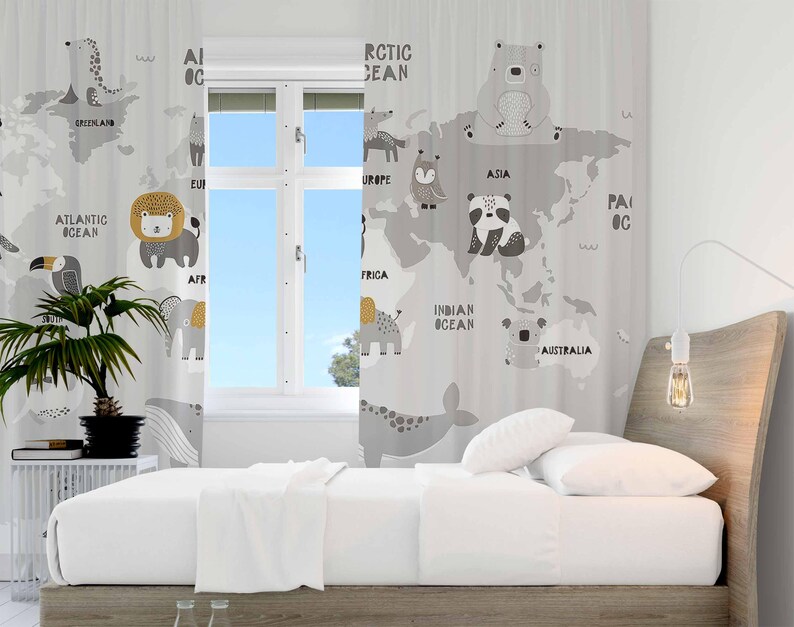 Zasłony do pokoju dziecięcego  – Baby Nursery Blackout Curtains recenzja i cena