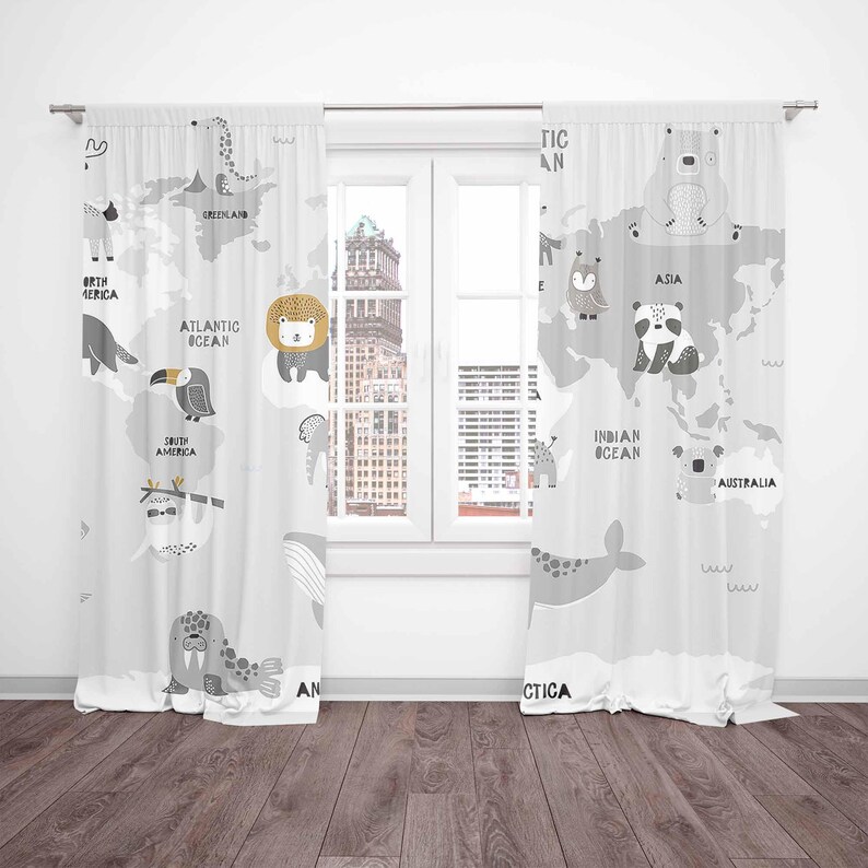 Zasłony do pokoju dziecięcego  – Baby Nursery Blackout Curtains recenzja i cena