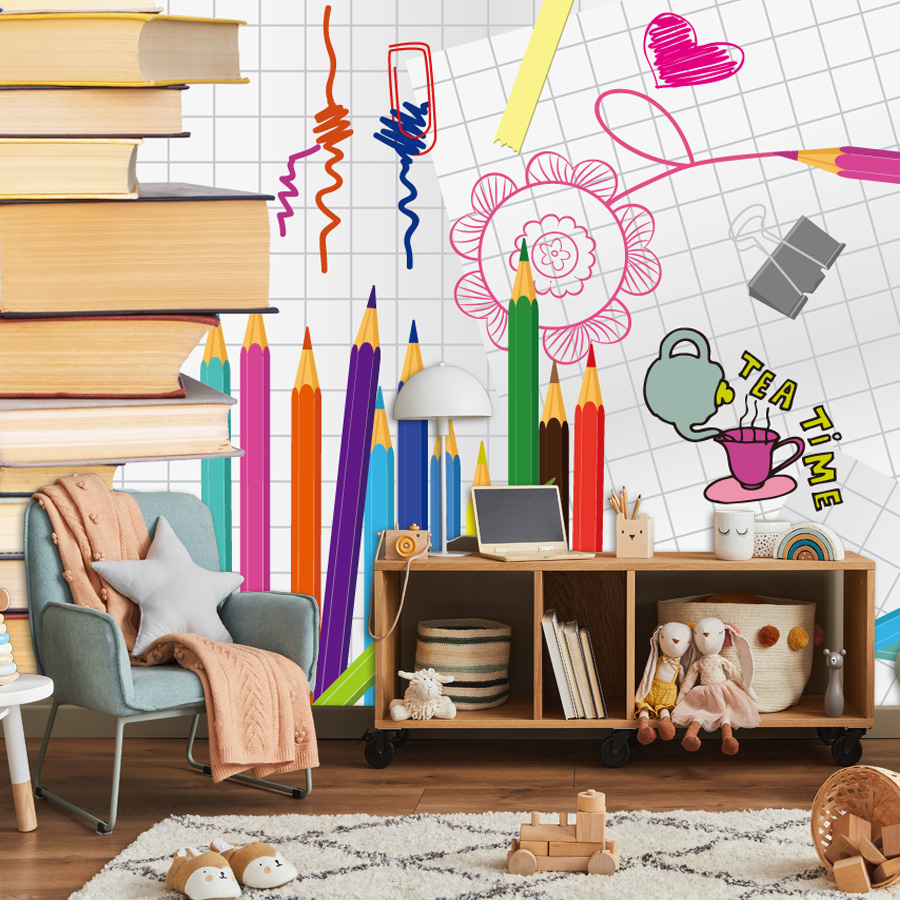 Samoprzylepna tapeta do salonu – Baby Nursery Peel And Stick Wallpaper recenzja i cena