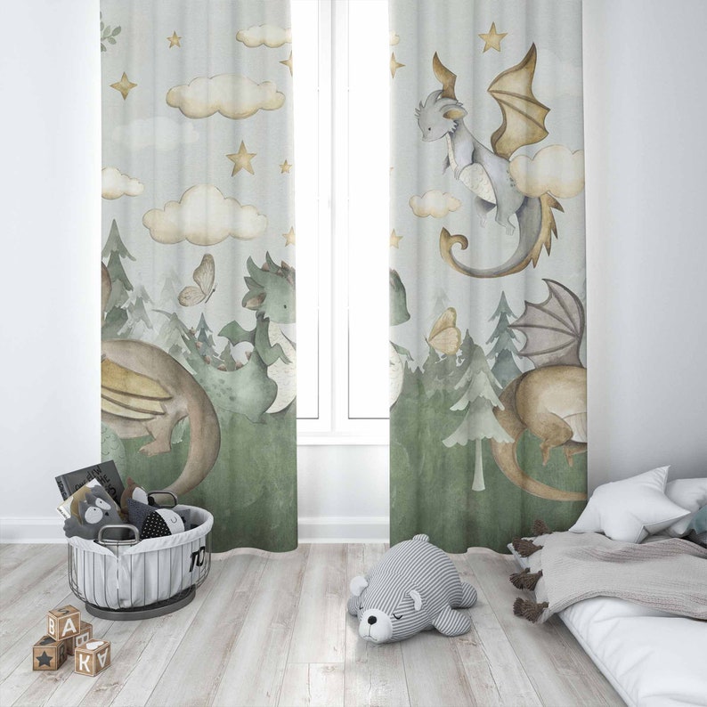 Zasłony do pokoju dziecięcego  – Baby Nursery Blackout Curtains recenzja i cena