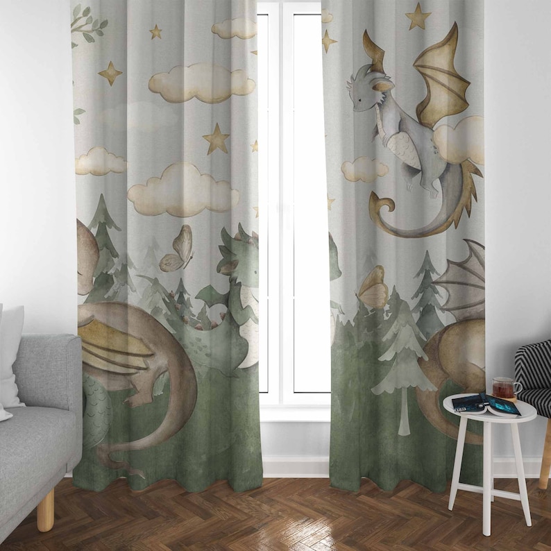 Zasłony do pokoju dziecięcego  – Baby Nursery Blackout Curtains recenzja i cena