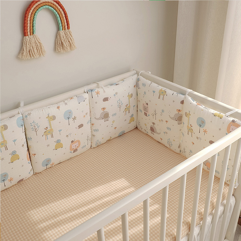 6 szt. Ochraniaczy na łóżeczko – Baby Nursery Bedding Sets recenzja i cena