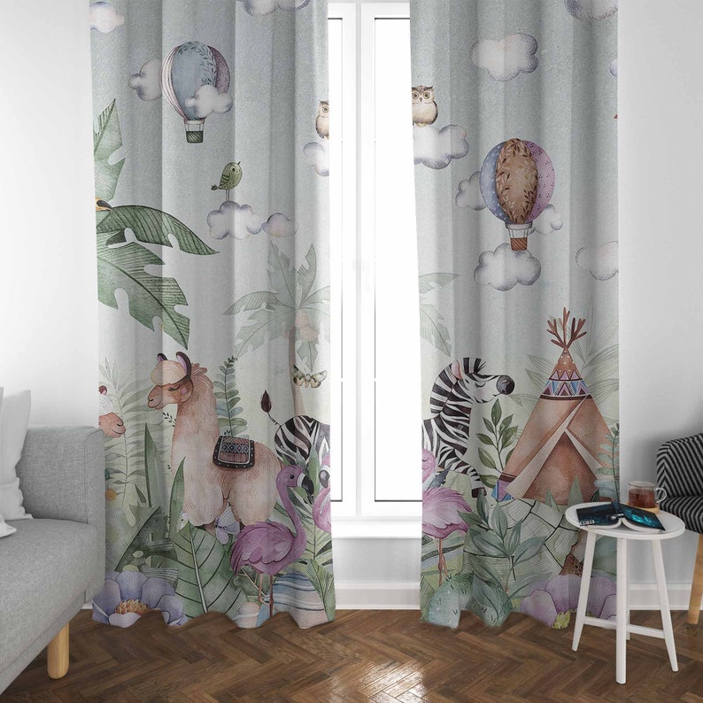 Zasłony do pokoju dziecięcego  – Baby Nursery Blackout Curtains recenzja i cena
