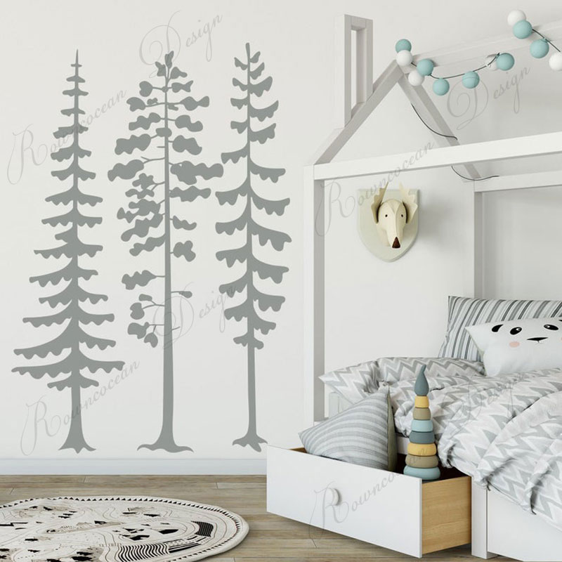 Minimalistyczna naklejka ścien – Baby Nursery Tree recenzja i cena