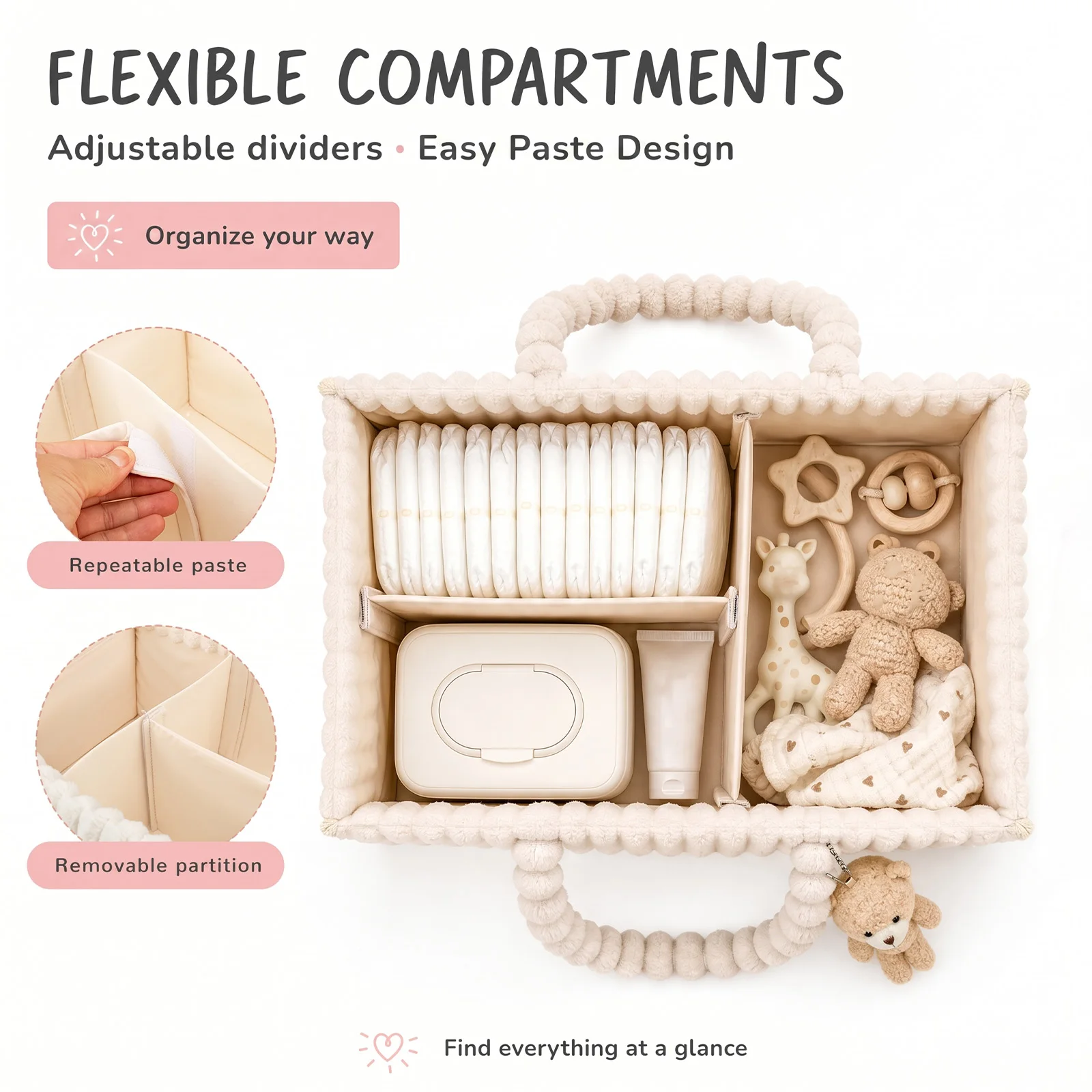 Organizer na pieluchy dla niem – Diaper Caddy Organizer recenzja i cena