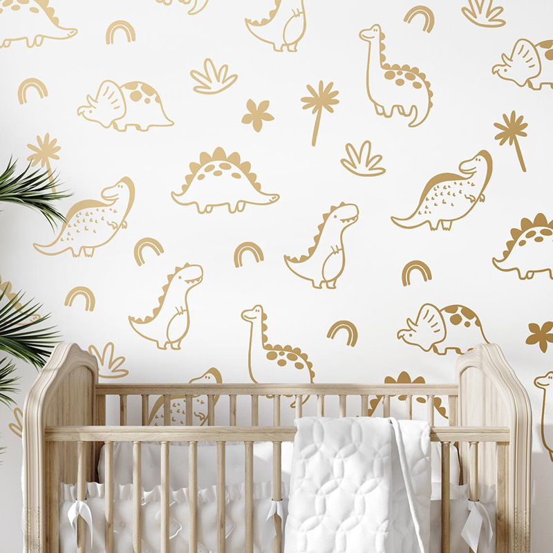 Geometryczne drzewo dinozaura  – Baby Nursery Tree recenzja i cena