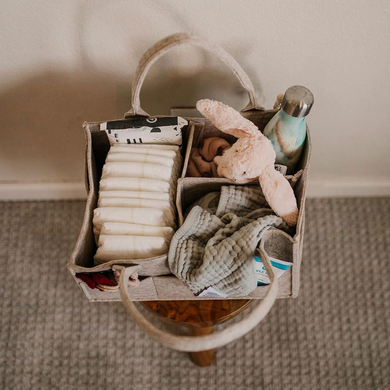 Pojemnik na pieluchy - pojemni – Diaper Caddy Organizer recenzja i cena
