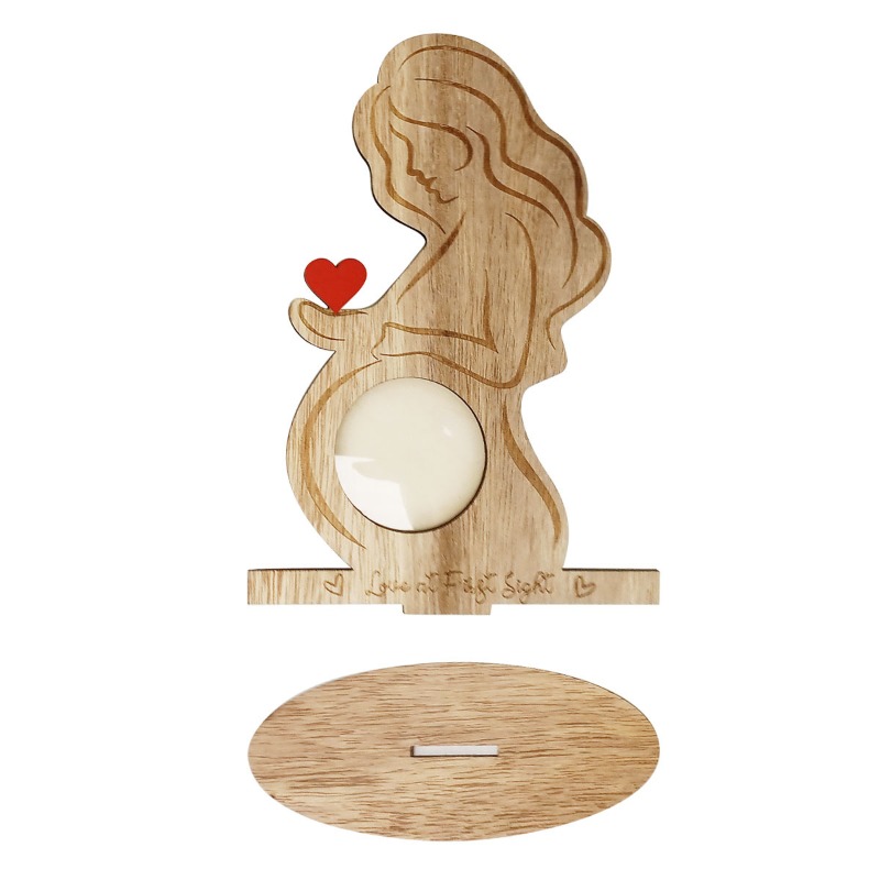 Spersonalizowana drewniana ram – Baby Nursery Keepsake recenzja i cena