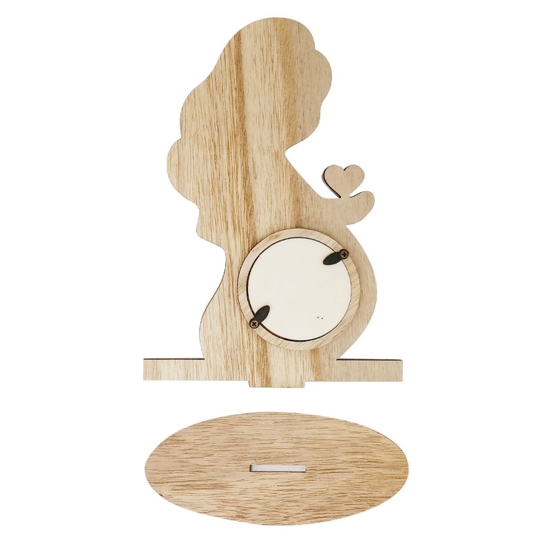 Spersonalizowana drewniana ram – Baby Nursery Keepsake recenzja i cena
