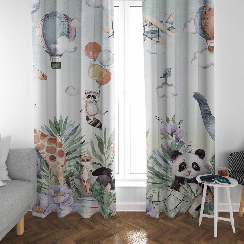 Zasłony do pokoju dziecięcego  – Baby Nursery Blackout Curtains recenzja i cena