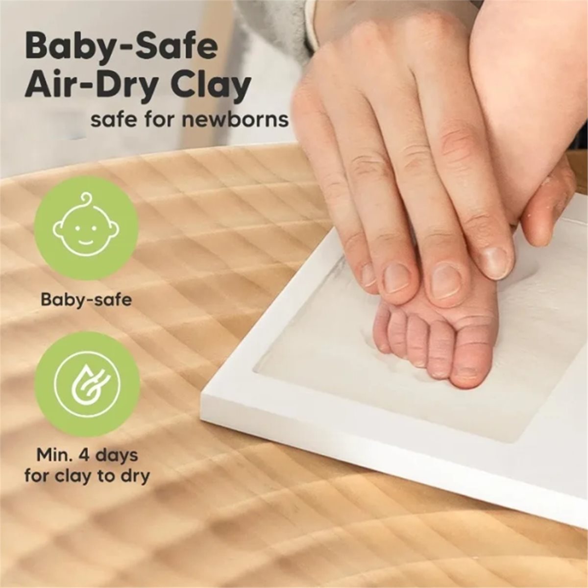 Zestaw do przechowywania odcis – Baby Nursery Keepsake recenzja i cena