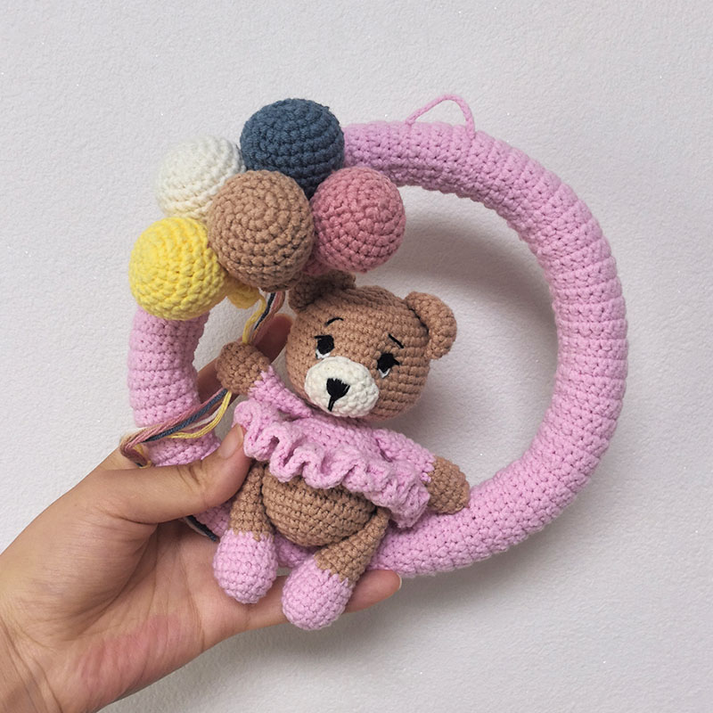 Personalizowany wieniec z imie – Baby Nursery Toy recenzja i cena