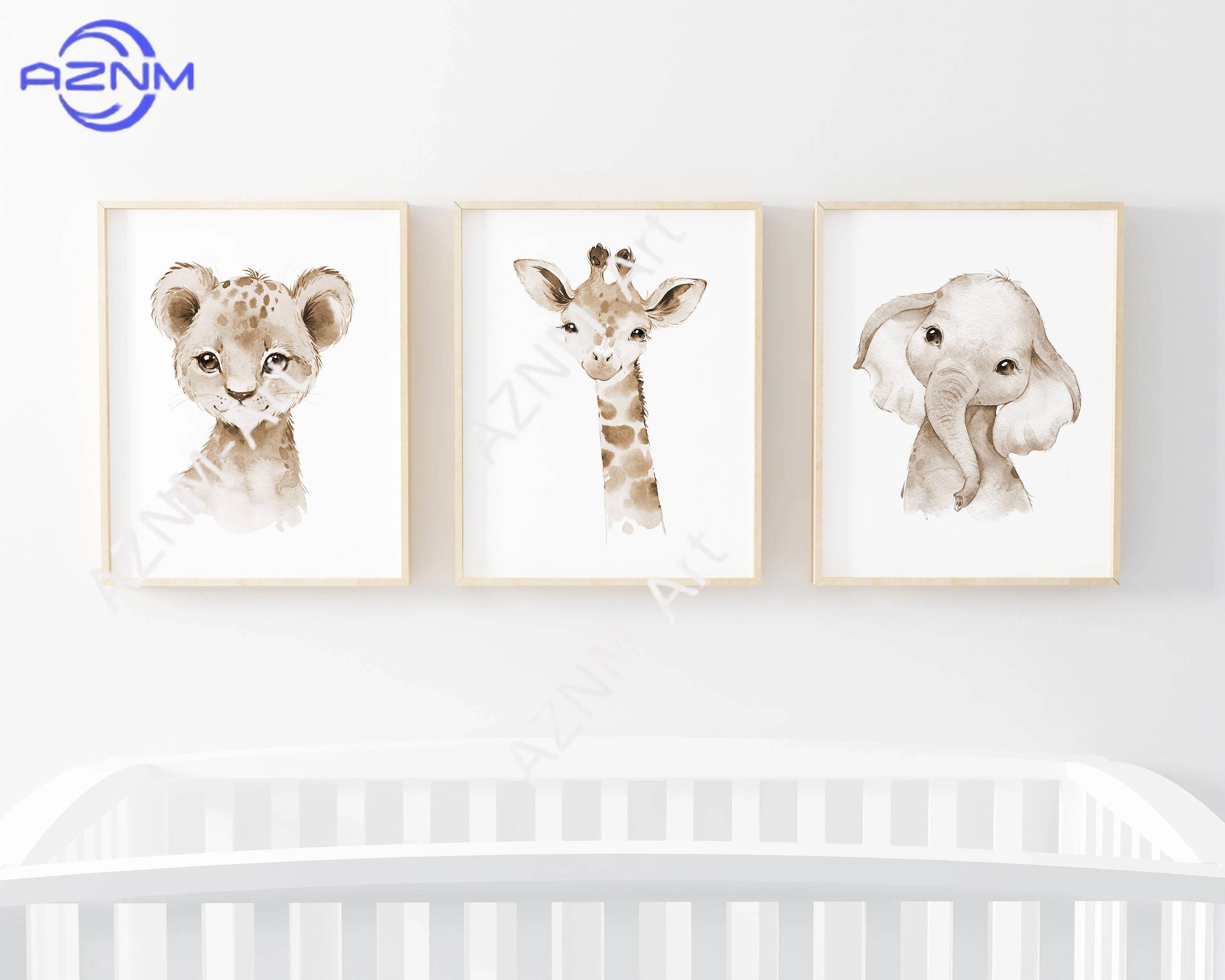 1 szt./3 szt. Dekoracje ścienn – Baby Nursery Gender Neutral recenzja i cena