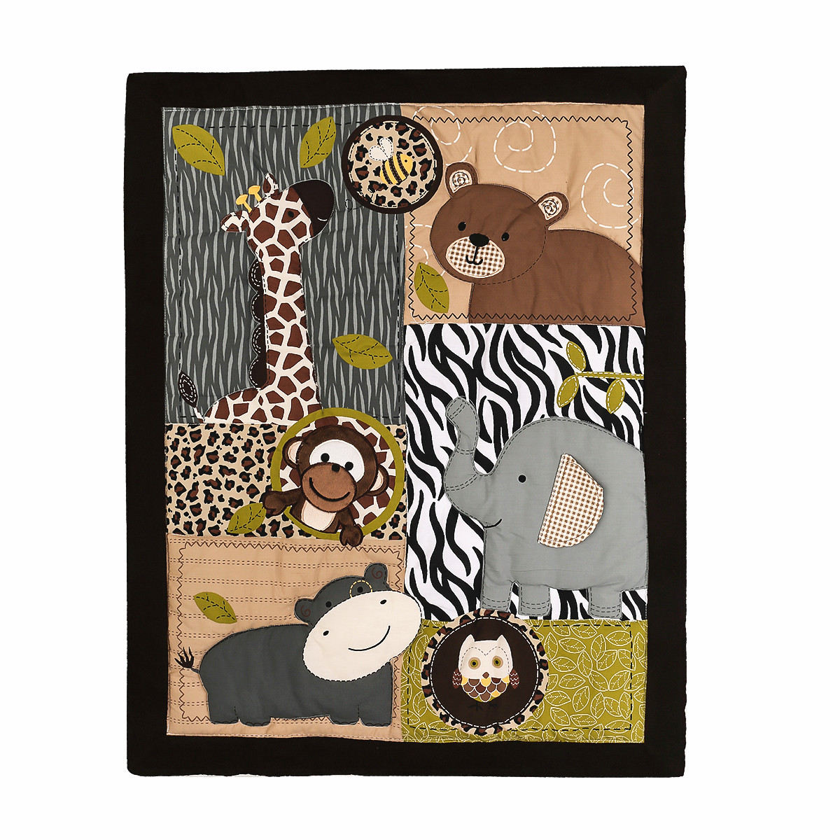 3-częściowy haftowany zestaw p – Baby Nursery Bedding Sets recenzja i cena
