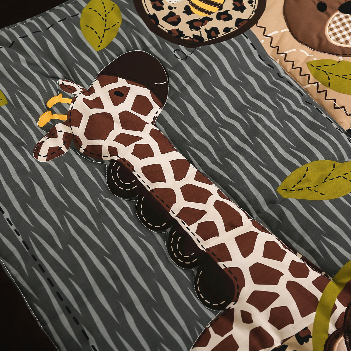 3-częściowy haftowany zestaw p – Baby Nursery Bedding Sets recenzja i cena
